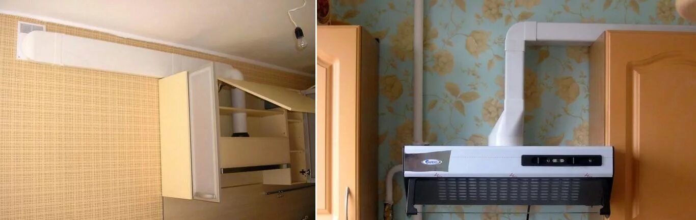 Вентиляционная гофра 150 соединить к вытяжке кухонной 150. Отвод для кухонной вытяжки в вентканал. Вентиляция под вытяжку. Плоский вентканал для вытяжки. Монтаж воздуховода для кухонной вытяжки.