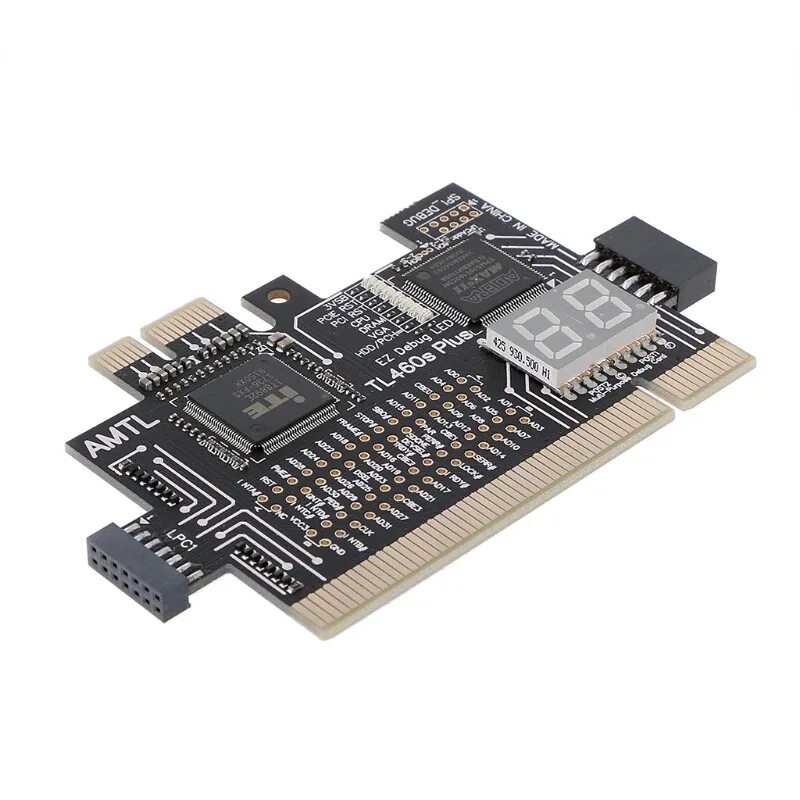 Post card pci e. Плата диагностическая post-card pci. pci pci-e lpc. tl460s plus. pci express post card.