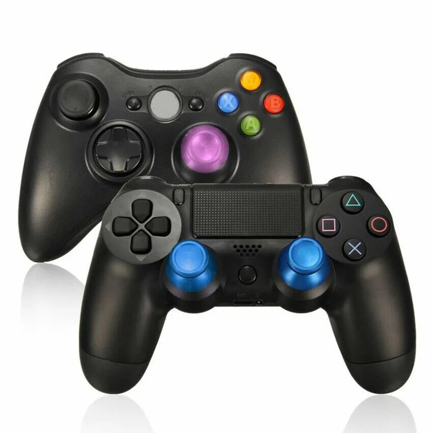 Джойстик xbox ps4. Xbox геймпад дуалшок. Gamepad ps4 Gamepad Xbox one. Геймпад PLAYSTATION Dualshock 4. Геймпад ps4 и геймпад Xbox one.