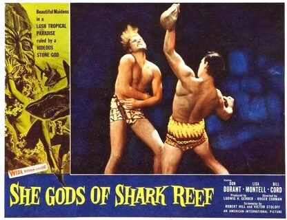 Bill Cord and Don Durant in She Gods of Shark Reef (1958). gallery. 