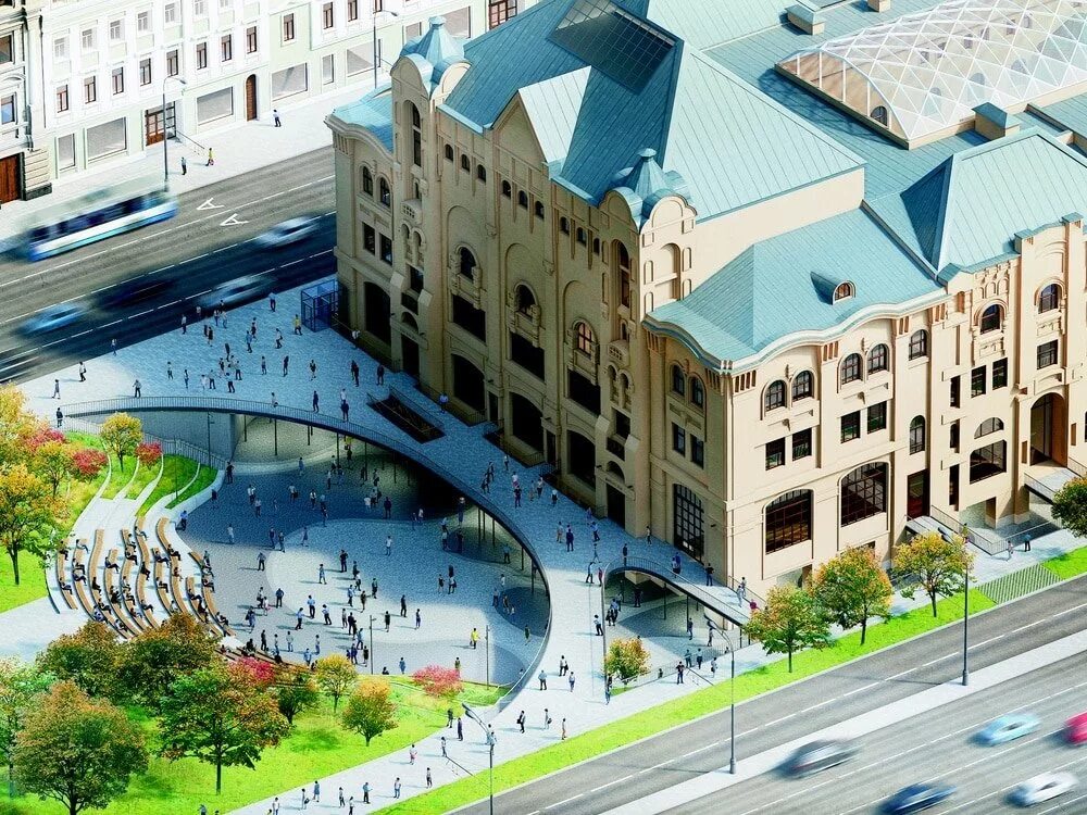 московский политех музей. политехнический музей в москве 1870. центральный фасад московского политехнического музея 19 век.