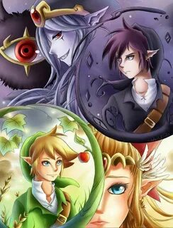 Link's shadow