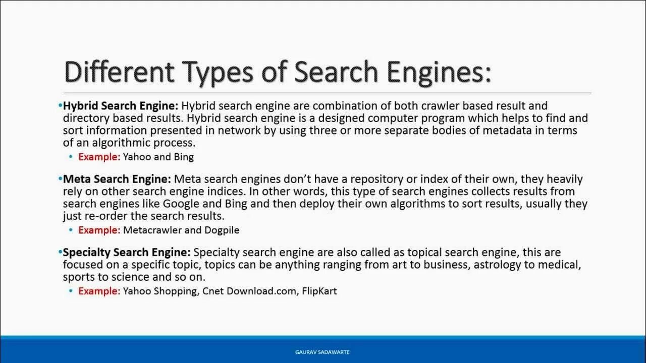 Set search engine. Hybrid search engine. what is search engine. engines list. brief introduction meta search engines.