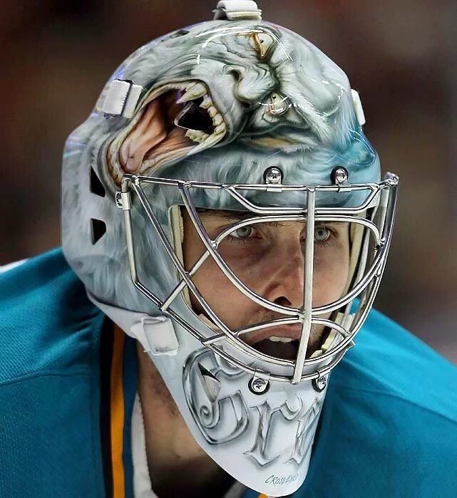 Лицо вратаря. Thomas greiss. nhl goalie mask. маска вратаря хоккей. старые вратарские маски нхл.
