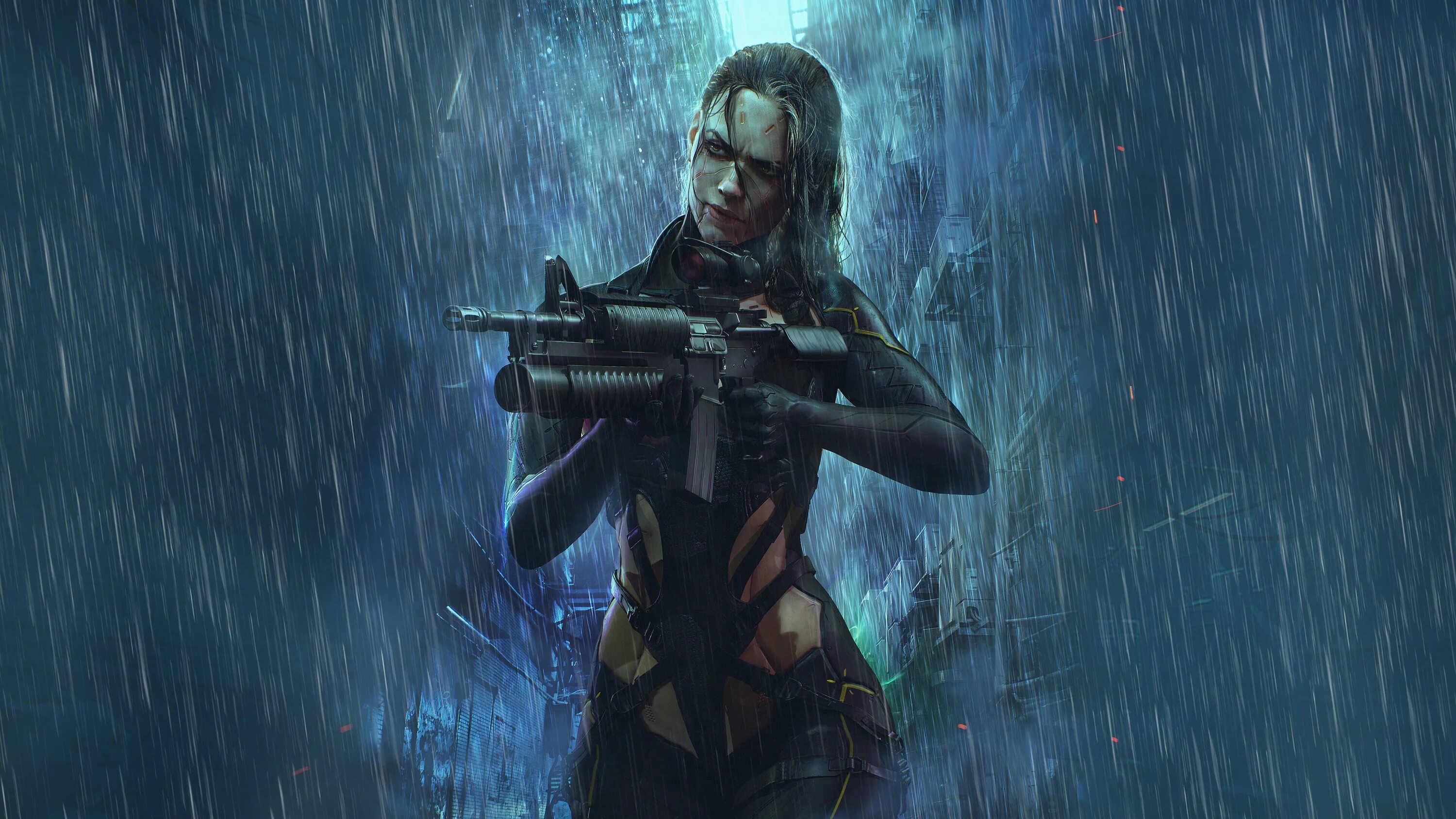 Cyberpunk 2077 девушка солдат. Cyberpunk 2077 девушка с оружием. Cyberpunk 2077 снайпер. Киборг девушка Cyberpunk 2077.