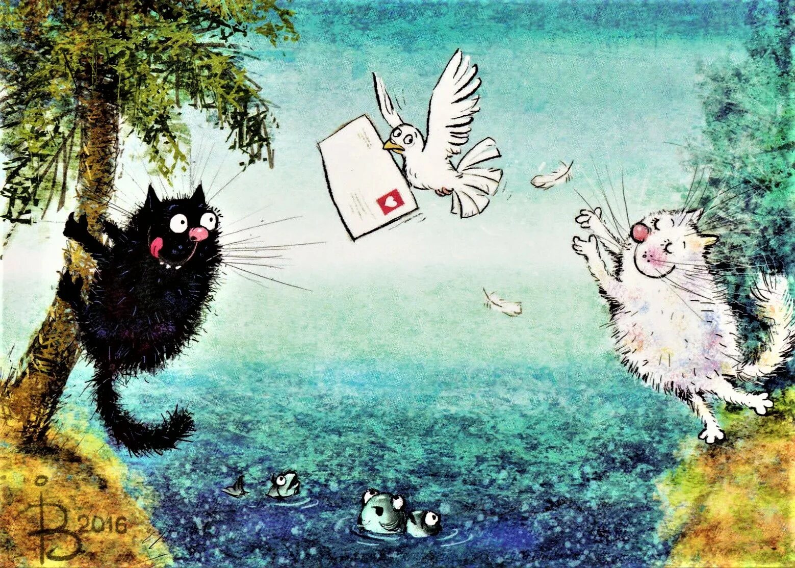 синие коты ирины зенюк стикеры. синий кот привет. коты ирины зенюк 2017. коты ирины зенюк. синие коты стикеры.