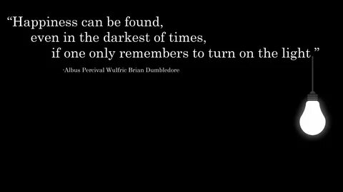 HD Dumbledore Quote 