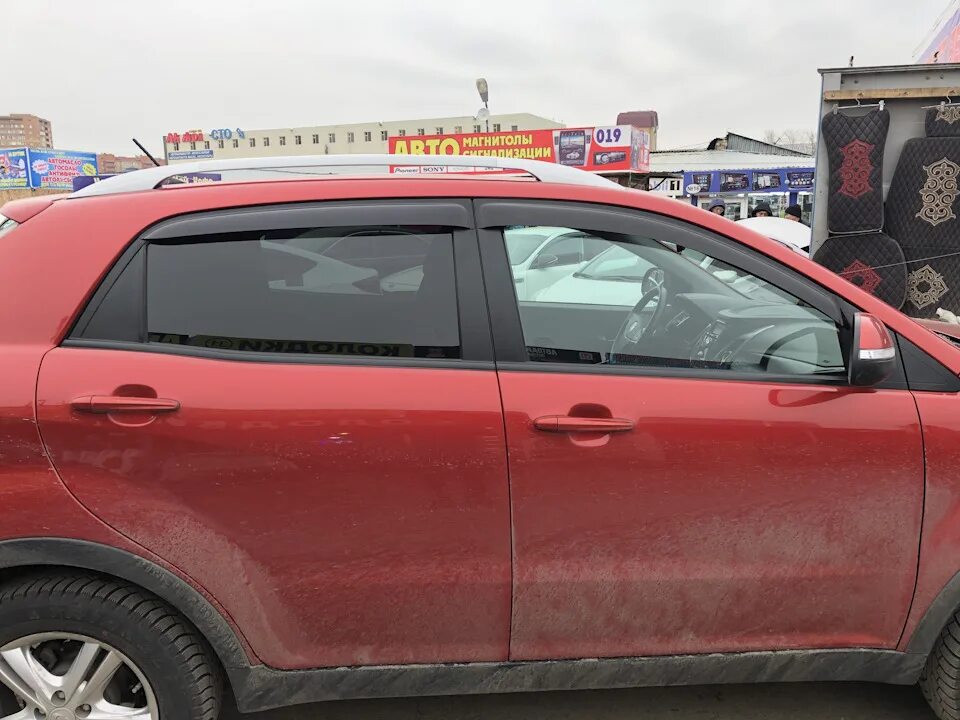 Ssangyong actyon дефлектор. Ssangyong actyon дефлектор
