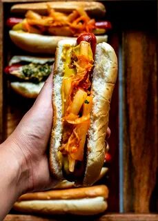Asian Hot Dogs - Dogs with an Asian Flair - Cooking Therapy.