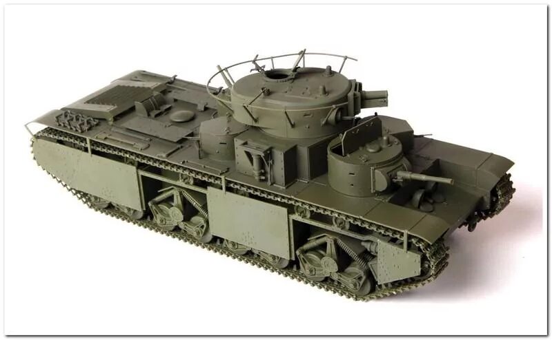 Сборная модель танка т 35