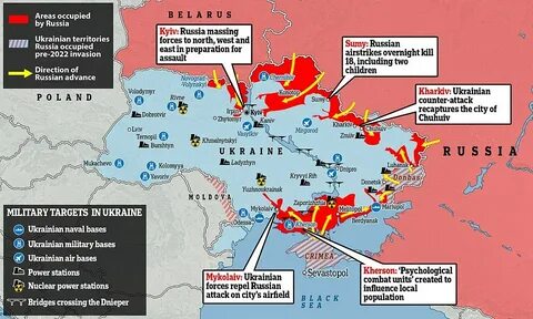 Куда продвигаются российские войска