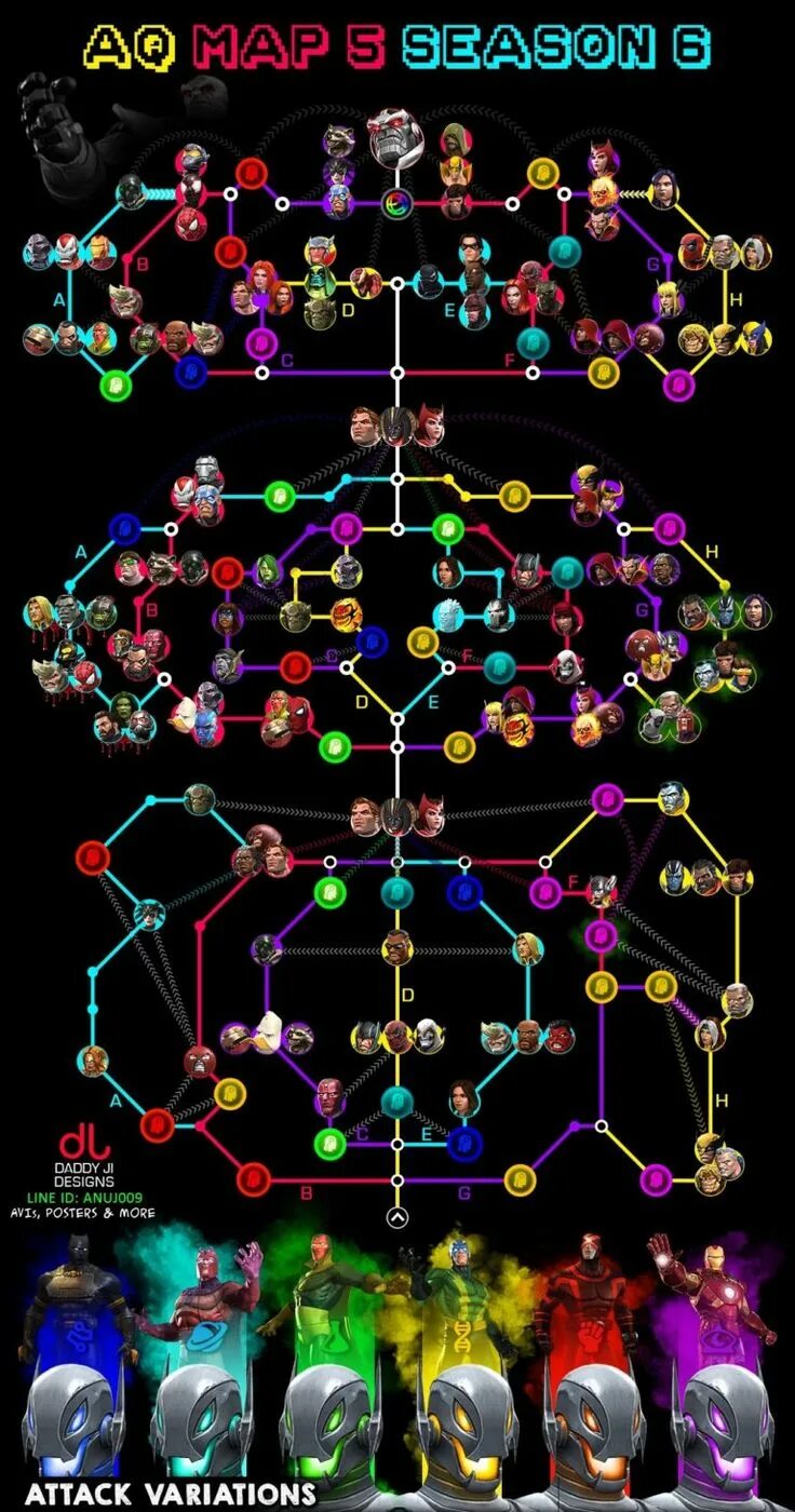Марвел битва чемпионов таблица иммунитетов MCOC Trucos on Instagram: "⭐ ️Lagacy's Tier List