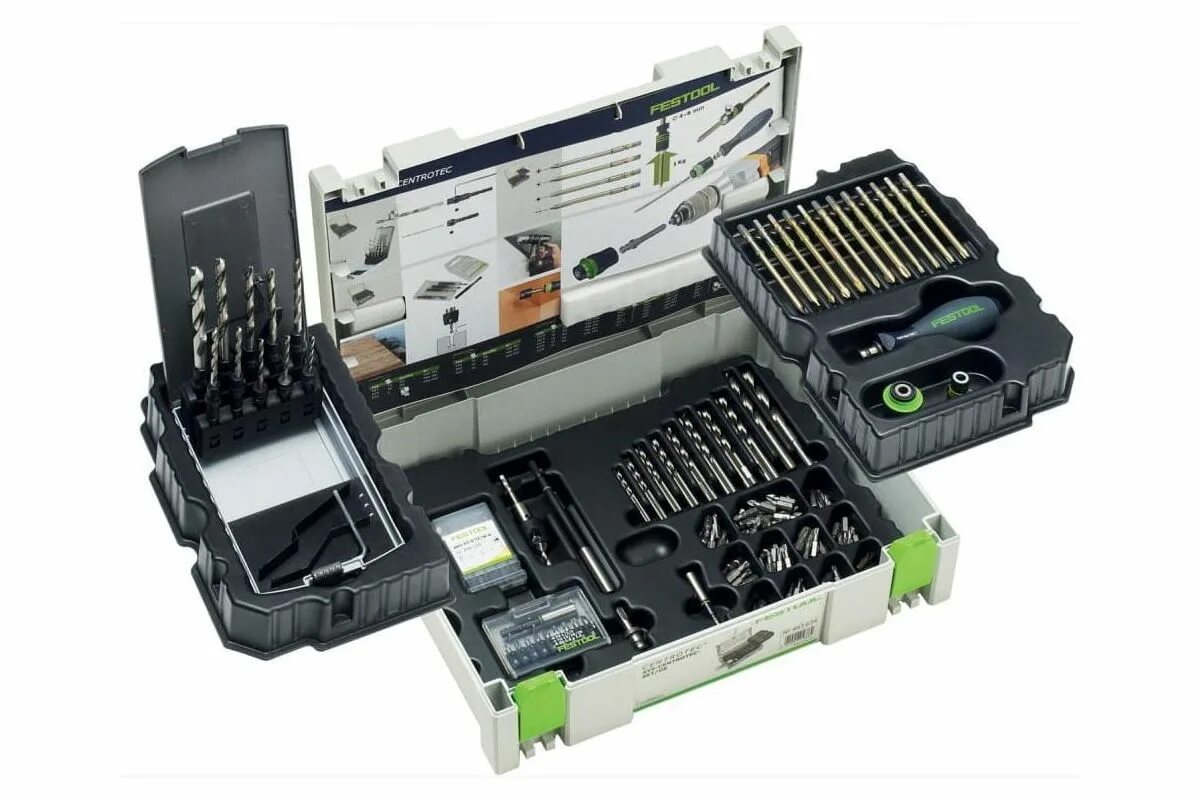 Sys 64738. Набор сверл Festool Centrotec. Монтажный набор Фестул. Монтажный набор Festool sys. Набор бит Фестул.