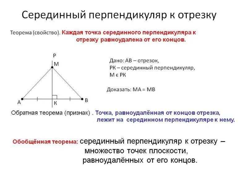 1. Серединный перпендикуляр к отрезку это. Свойство серединного перпендикуляра к отрезку. Определение серединного перпендикуляра. Серединный перпендикуляр к отрезку и его свойства. Перпендикуляр в треугольнике свойства