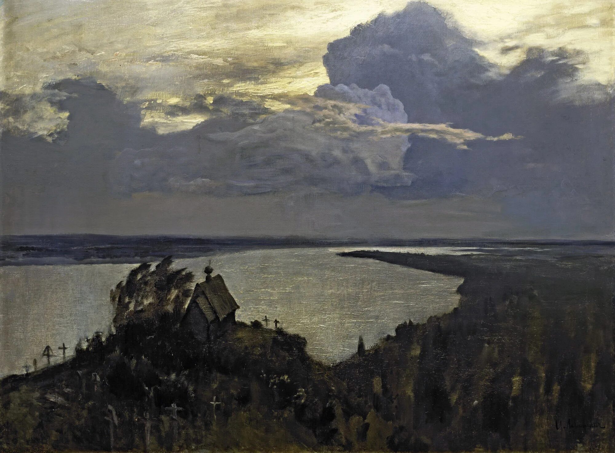 пейзаж левитан над вечным покоем. расположен покоем. и. картины левитана в третьяковской галерее. расположен покоем.