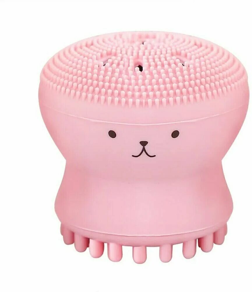 Силиконовая щеточка для умывания осьминожка. Резиновая штука для умывания лица. Силиконовый для умывания. Спонжик силиконовый для умывания лица. Силиконовая щётка для очищения лица.