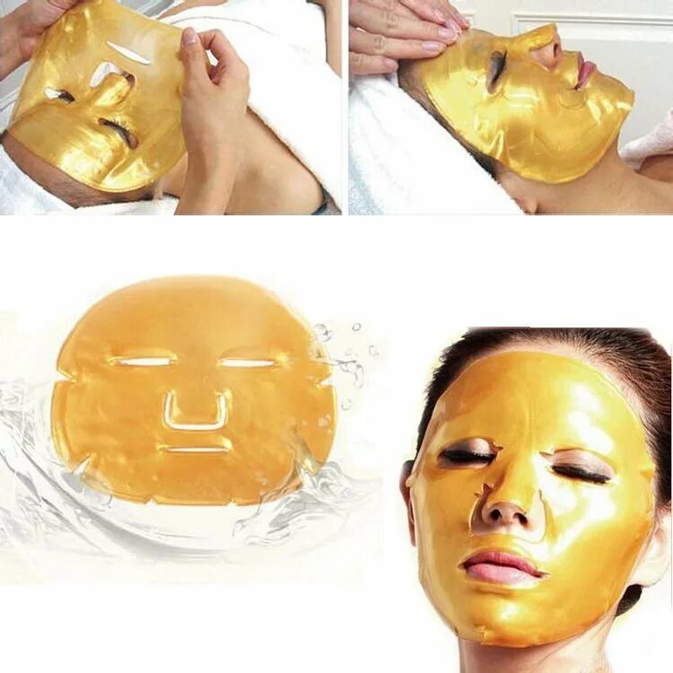 Золотая маска как пользоваться. Маска гидрогелевая золотая для лица crystal collagen gold. золотая коллагеновая маска для лица gold bio-collagen facial mask. collagen 24 маска для лица. маска гидрогелевая золотая для лица collagen crystal facial mask.