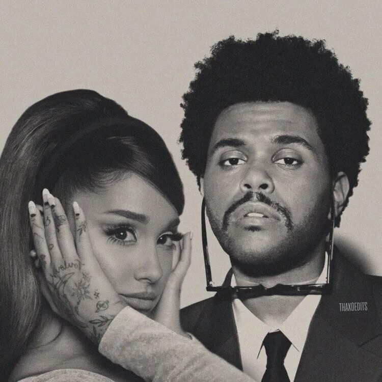 Your tears the weeknd. The Weeknd Ariana grande. The Weeknd и ариана. Ариана Гранде 2021 Weeknd. Ариана Гранде и the Weeknd off the Table.