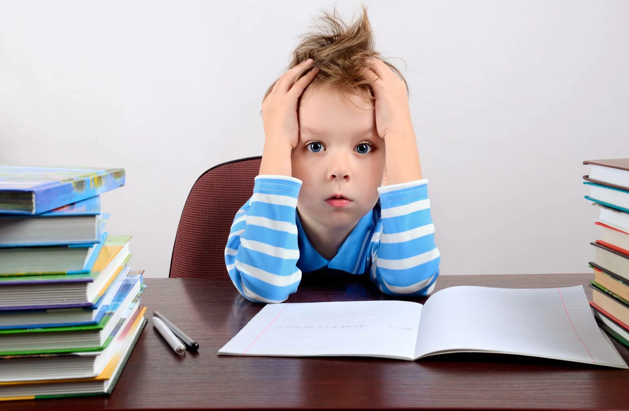 Обучение и стресс. "Дети и стресс". Трудности в учебе. Ребенок учит уроки. Ученик.