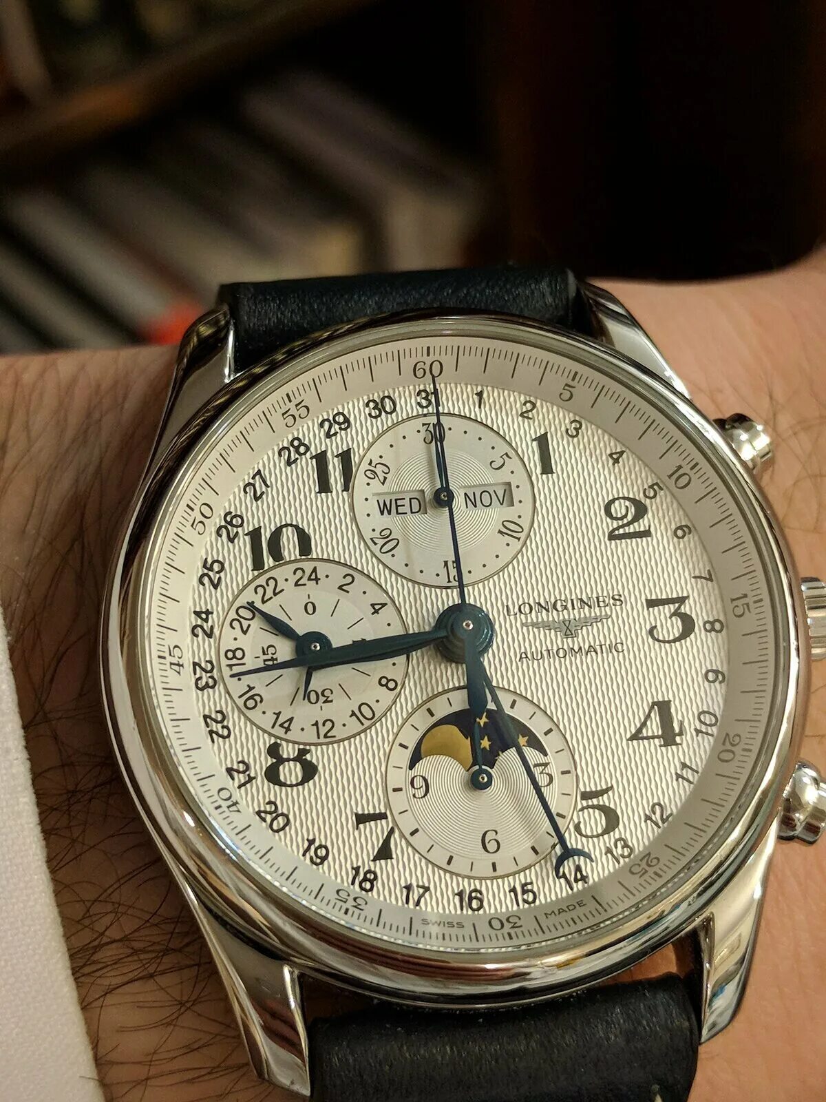 Longines золотые часы. 4. 4. 02. Longines heritage avigation type a-7.