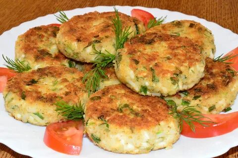 Рецепт котлет с зеленью и сыром