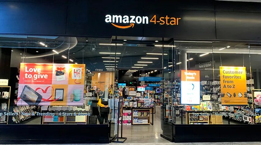 Amazon 4. Amazon 4-star. stars store.