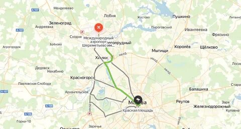 Как добраться ночью из шереметьево в москву