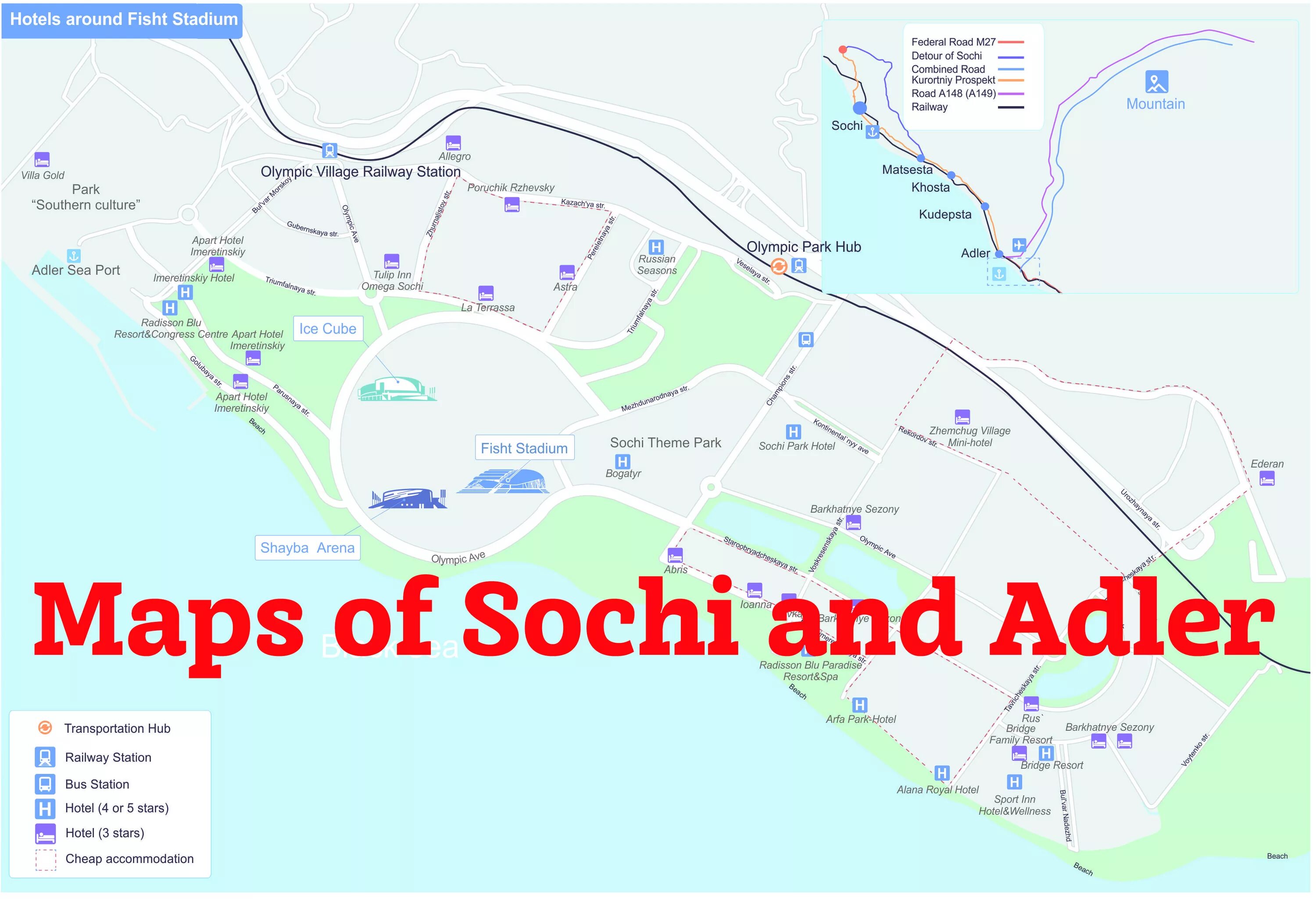 Отели сочи на карте. Сочи Map. Maps карта отель Radisson Адлер. Карта курортной зоны Сочи Адлер. Sochi Olympic Village Map.