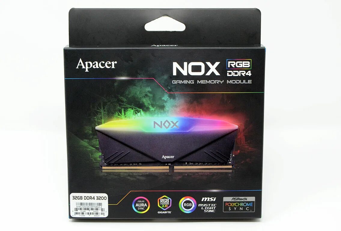 Apacer nox ddr4. Apacer nox ddr4 32gb.