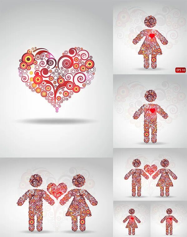 руки в кругу. четыре стихии природы символы. узоры любовь вектор. сердце из круга. любовный круг.