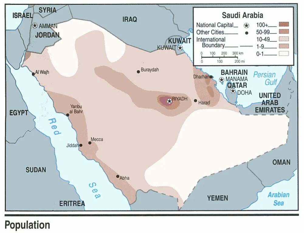 Карта плотности населения Саудовской Аравии. Климатическая карта Саудовской Аравии. Карта населения Саудовской Аравии. Плотность населения Саудовской Аравии.