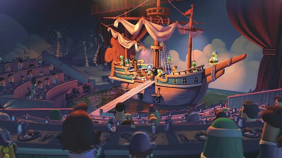 Приключения пиратов в стране овощей. Приключения пиратов в стране овощей 2. Приключения пиратов в стране овощей 2 (2008).