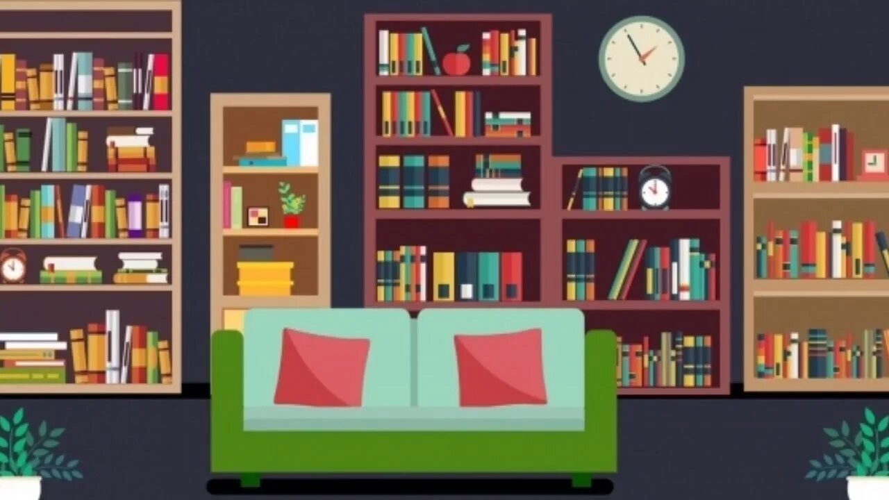 There is a book on the shelf