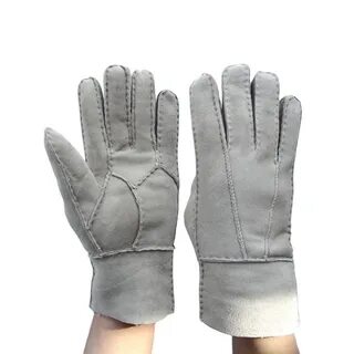 Перчатки из дубленки