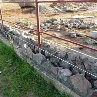 Красивый фундамент своими руками