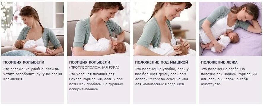 В каком положении держать