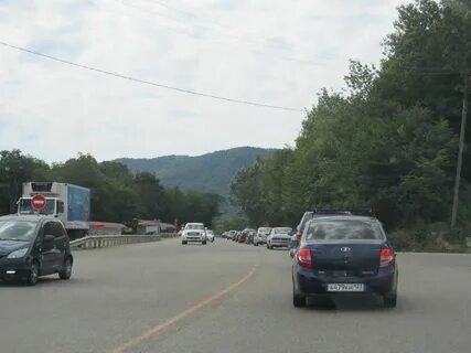 Пробки джубга краснодар сейчас