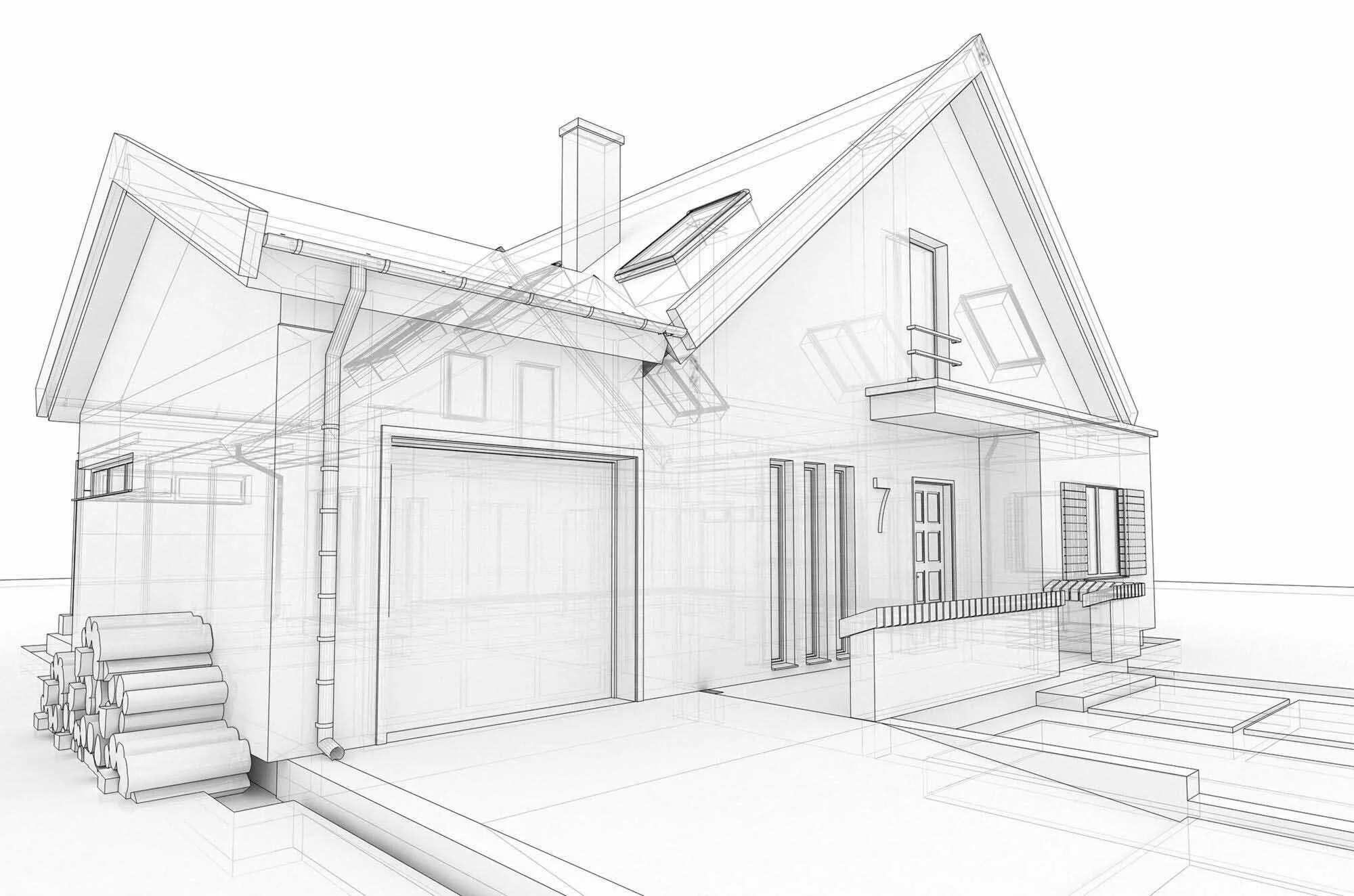 Современный дом рисунок карандашом. Наброски проектов домов. Чертежные дома. Рисование экстерьера здания в перспективе. Архикад программа для проектирования.