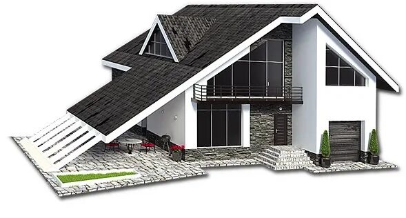 Проекты срубов Купить проект сруба из бревна
