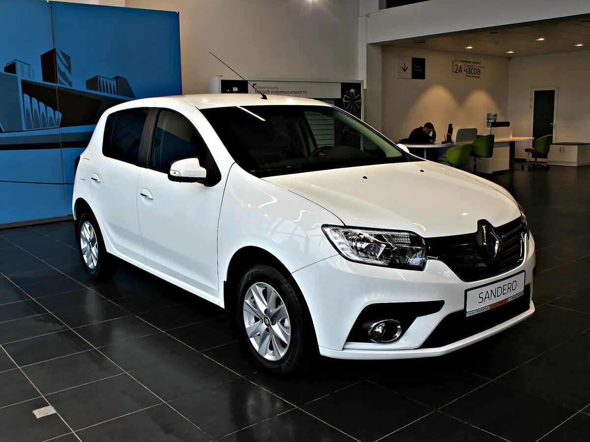 Рено сандеро 2019 купить. Renault Sandero 2019. Рено Сандеро 2019 белый. Рено Сандеро 2019г. Сандеро 2 Рестайлинг.