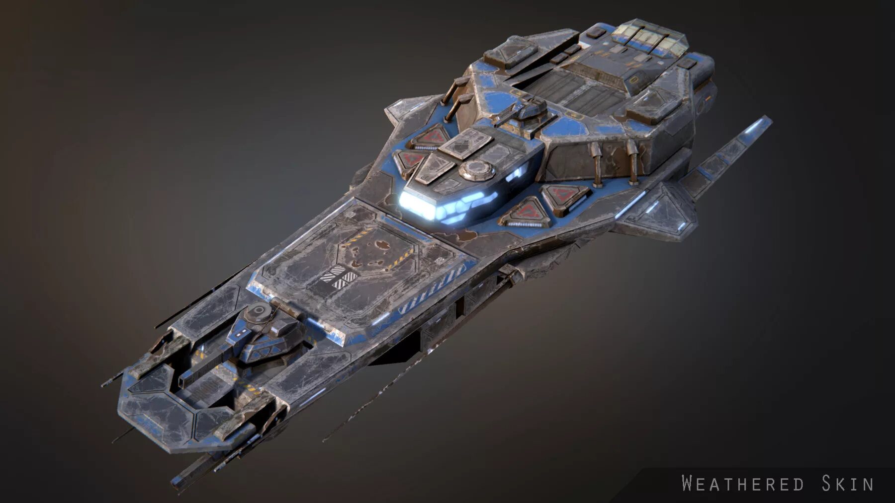 Gunship operator 3d