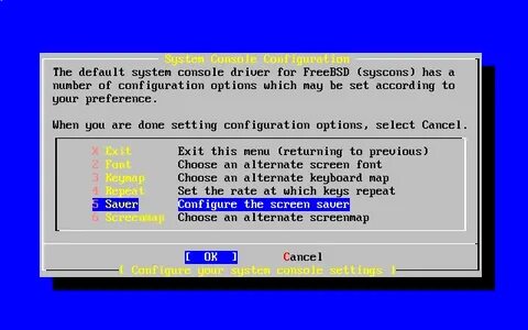 System console