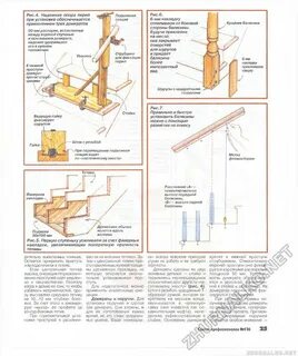 Как закрепить перила