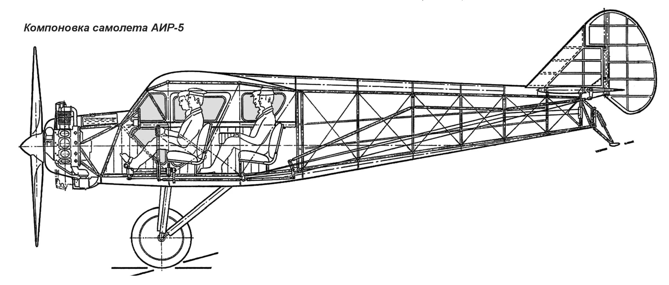 Купить аир 5. АИР-5 самолет. Самолет АИР-5 чертежи. АИР-6. Yakovlev Air-5.