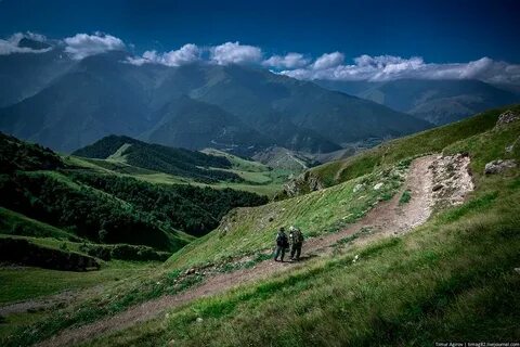 Кавказские горы на английском