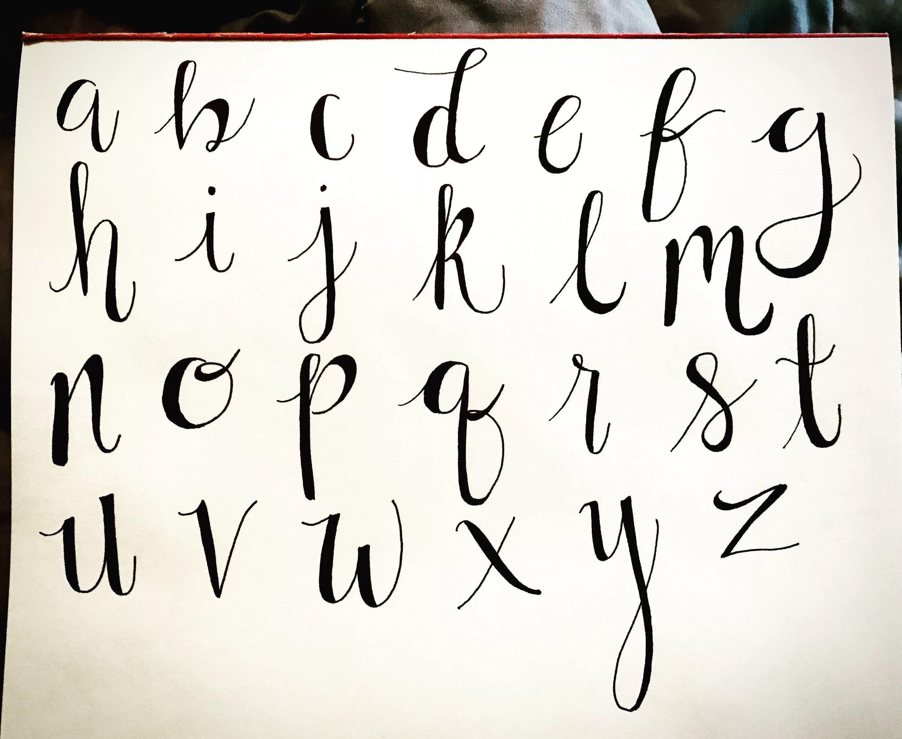 English script