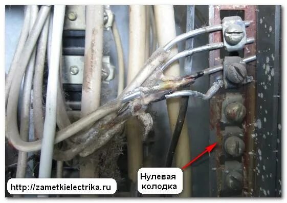 Почему горит ноль