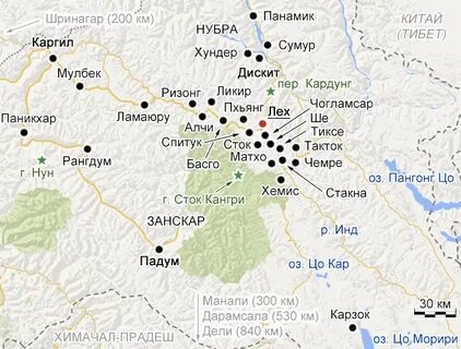 Лех карта