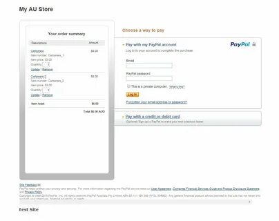 Оплата paypal