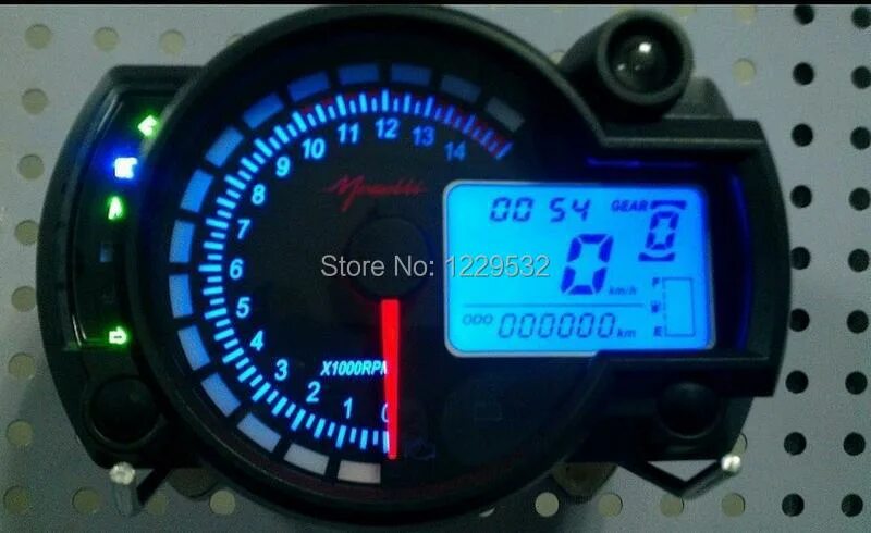 Digital speedometer